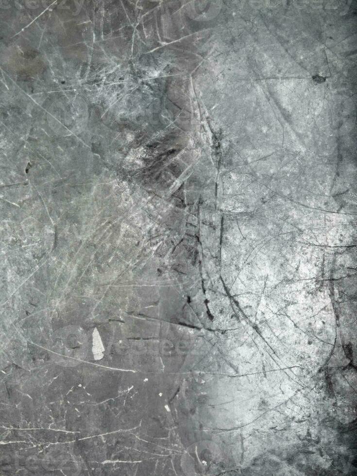 metal textura con polvo arañazos y grietas foto