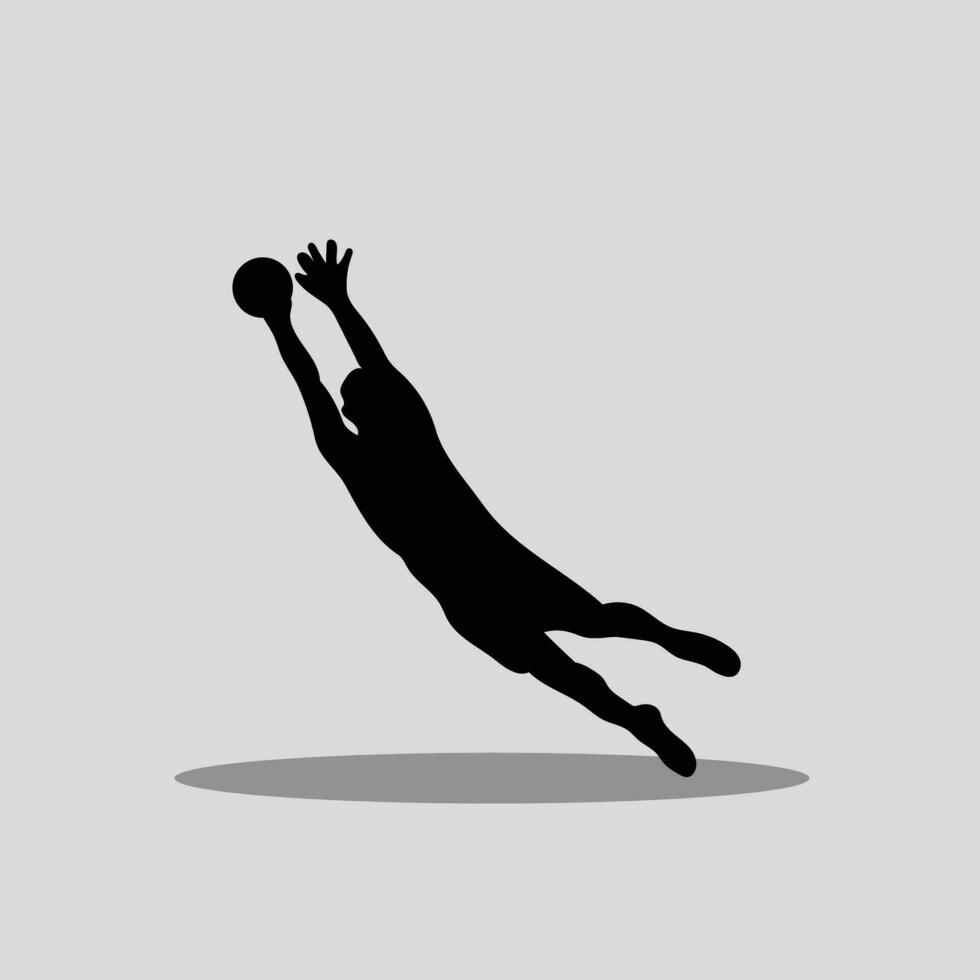 Football player vector clip art