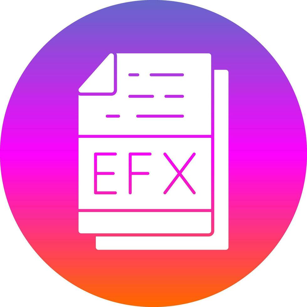 EFx Vector Icon Design