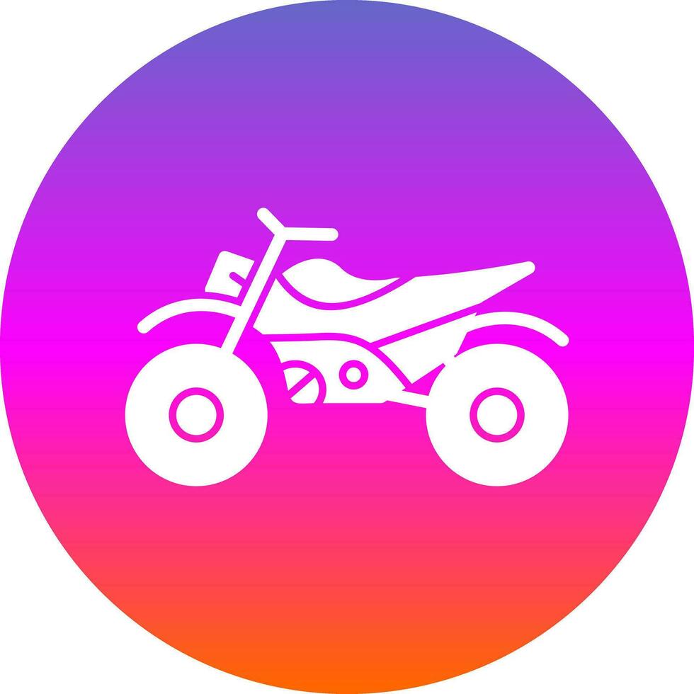 Motorbike Vector Icon Design