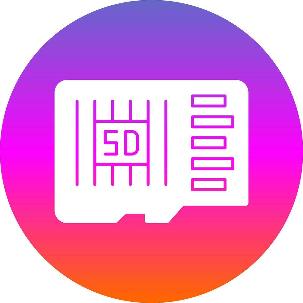 Sd card Vector Icon Design