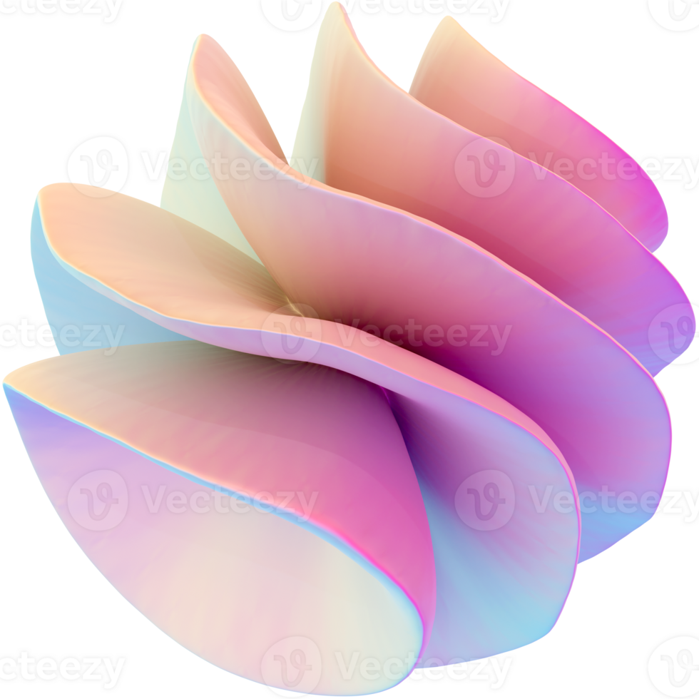 Abstract Pink Pearl Y2K Shape png