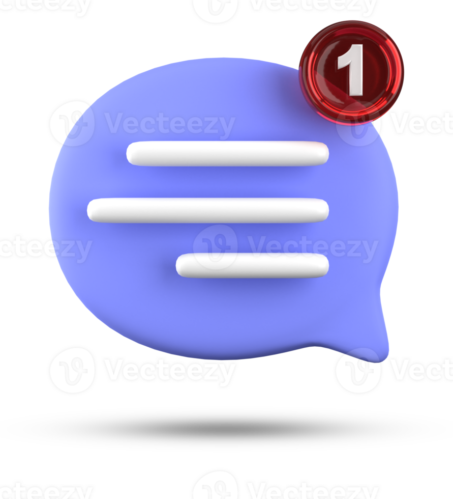 3d rendering of speech bubble icons, 3D pastel chat icon set. Set of 3d speak bubble. Chatting box, message box. Chat icon set. Balloon 3d style png