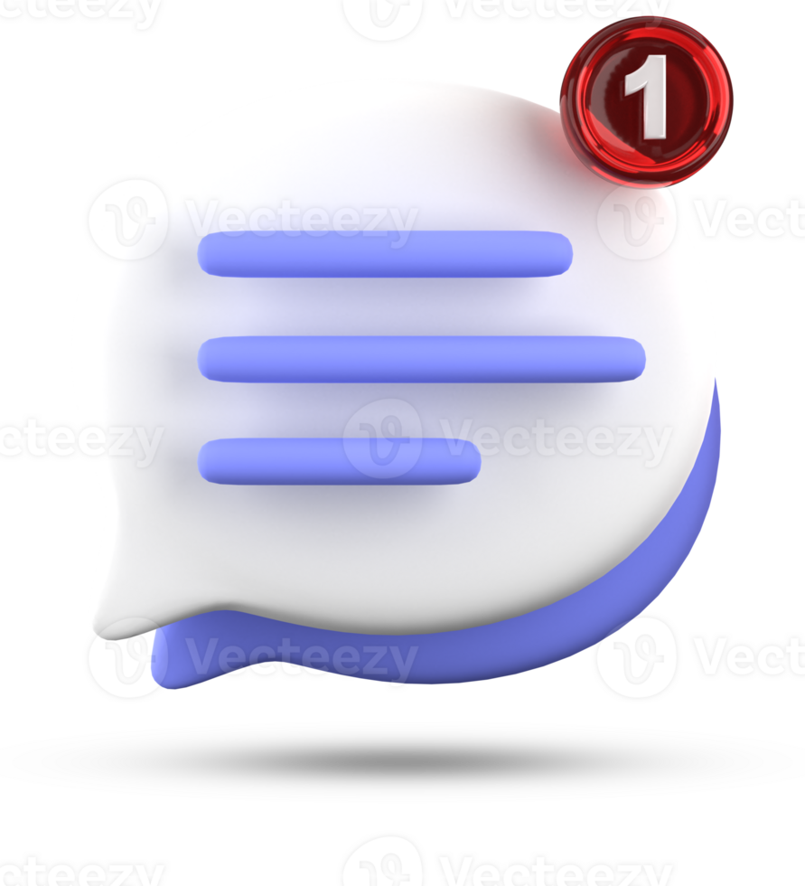 3d rendering of speech bubble icons, 3D pastel chat icon set. Set of 3d speak bubble. Chatting box, message box. Chat icon set. Balloon 3d style png