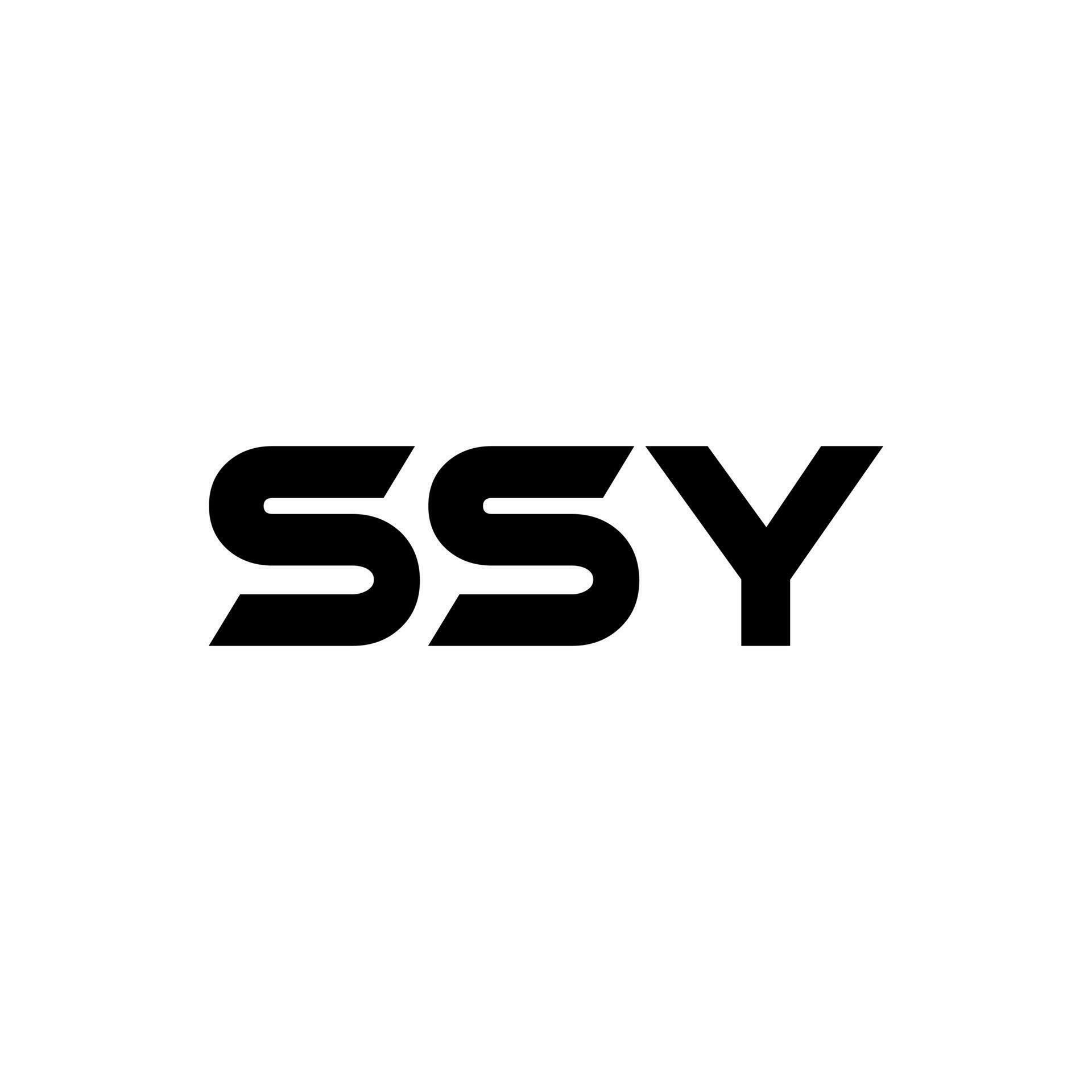 SSY Letter Logo Design, Inspiration for a Unique Identity. Modern ...