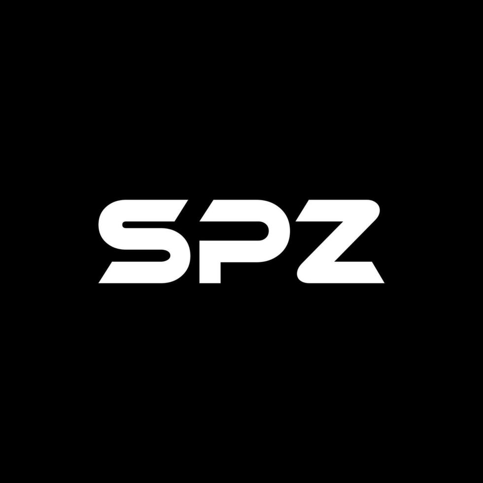 spz letra logo diseño, inspiración para un único identidad. moderno elegancia y creativo diseño. filigrana tu éxito con el sorprendentes esta logo. vector