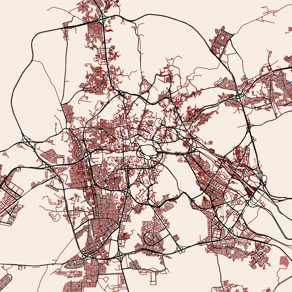 map of Makkah, Saudi Arabia. png