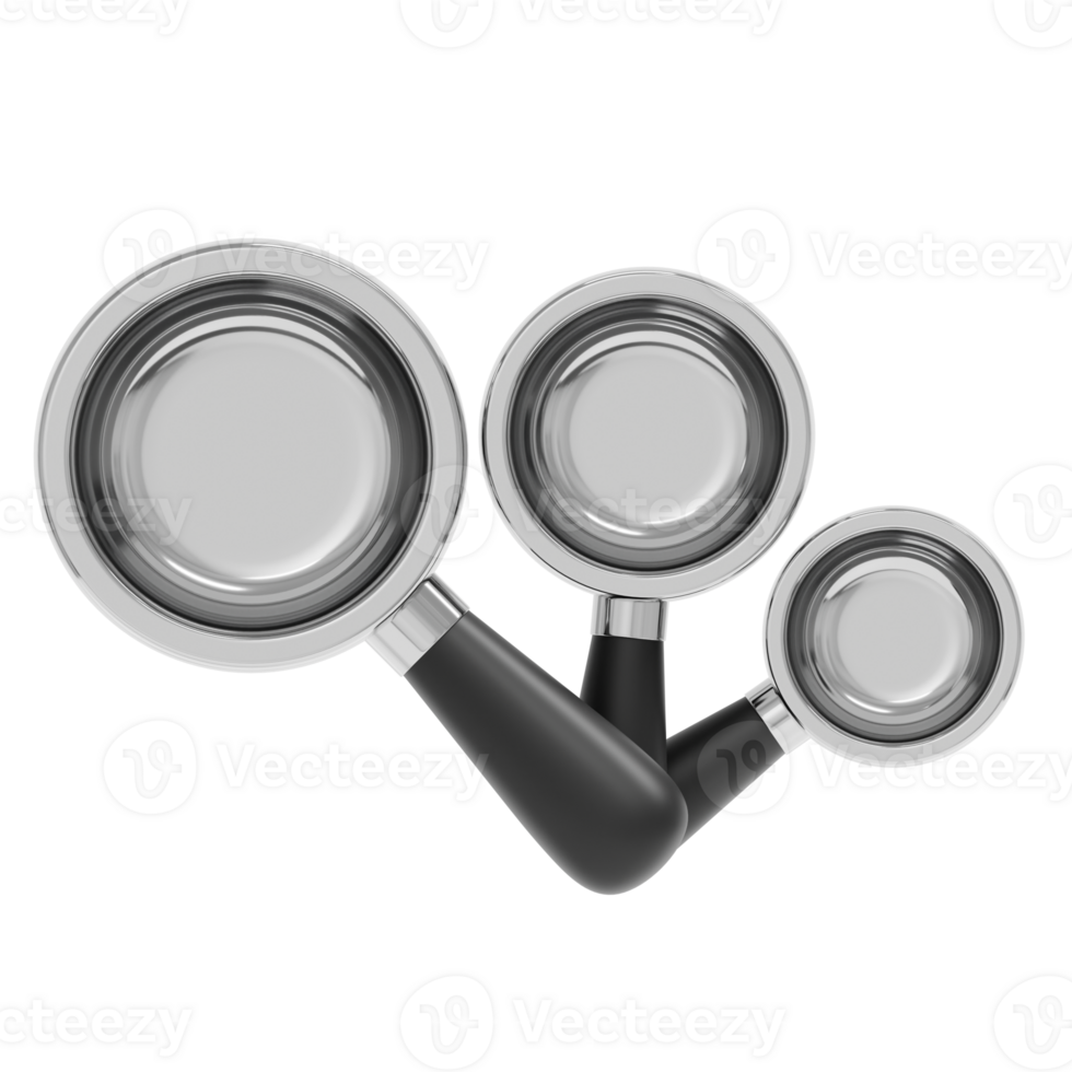 Measuring Spoon 3D Illustration png
