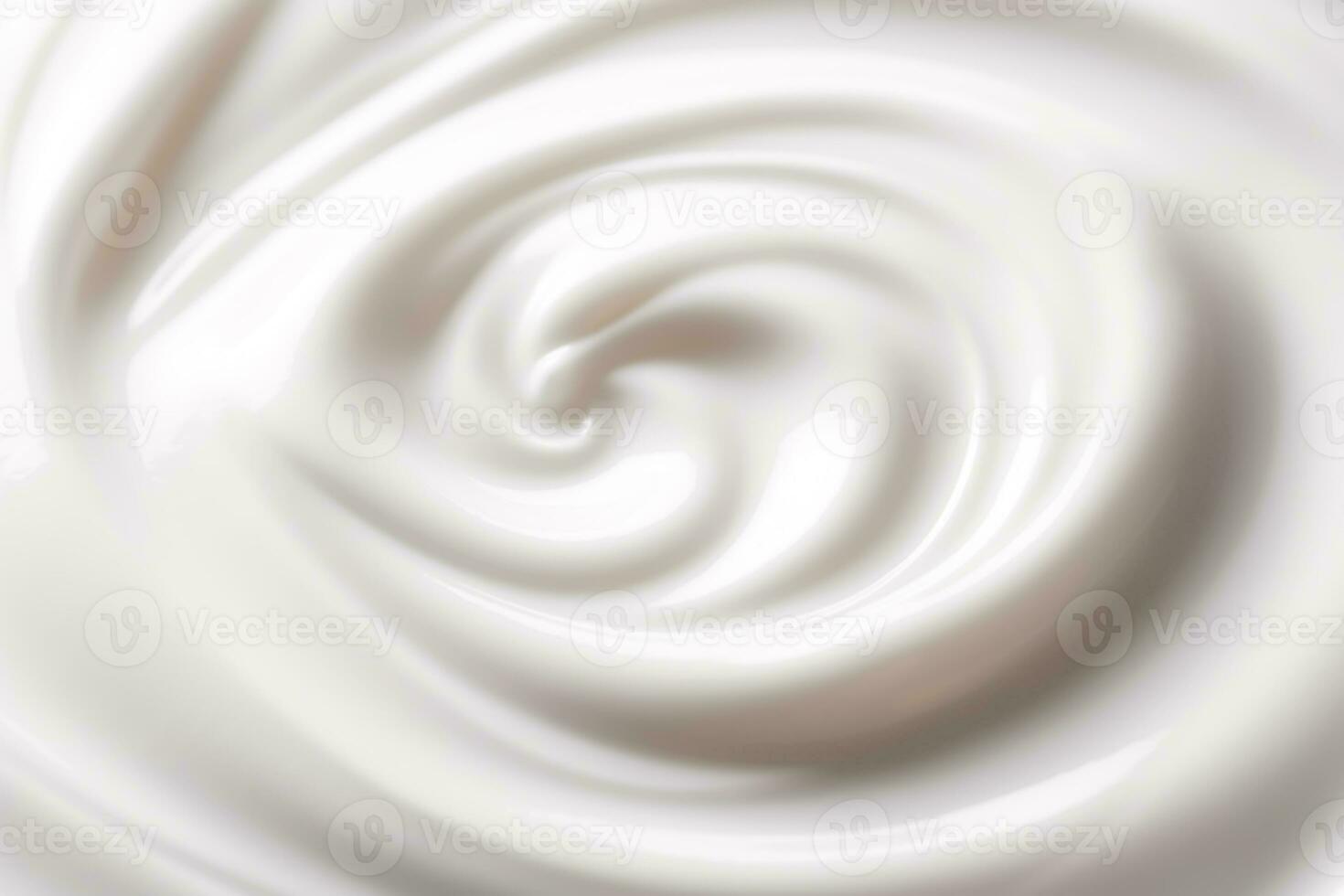 Skincare, cosmetics and beauty product, pure white cream lotion texture as abstract background, generative ai photo