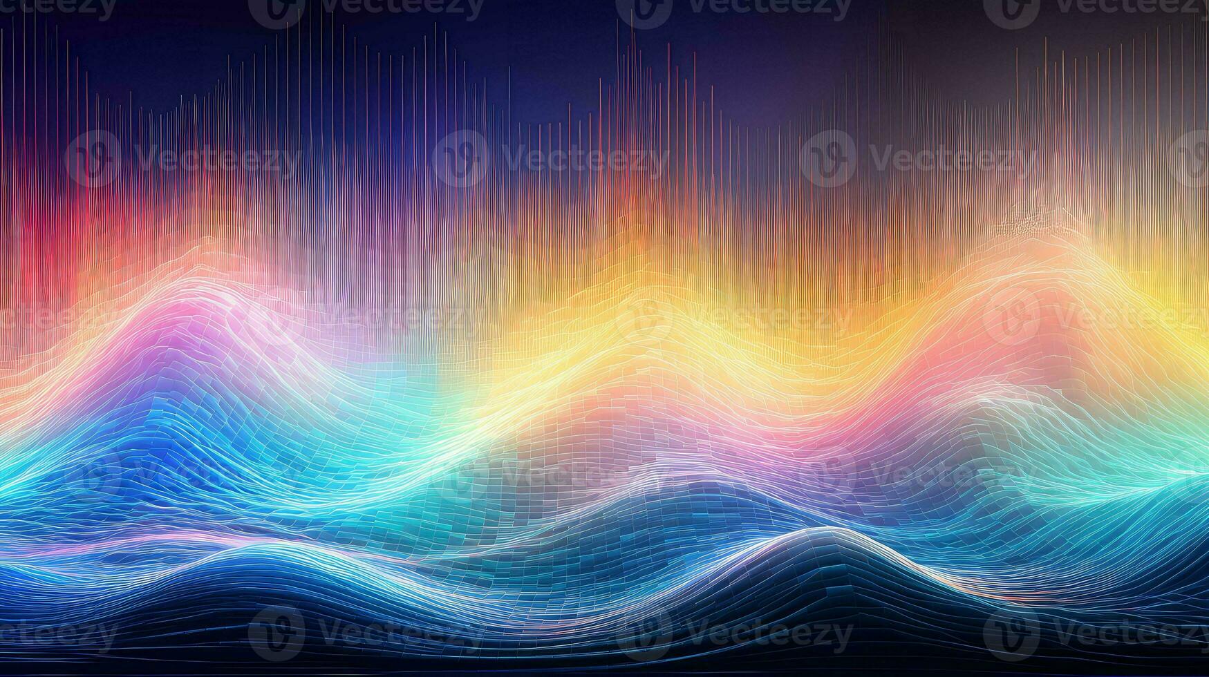 icons ethereal soundwave ethereal ai generated photo