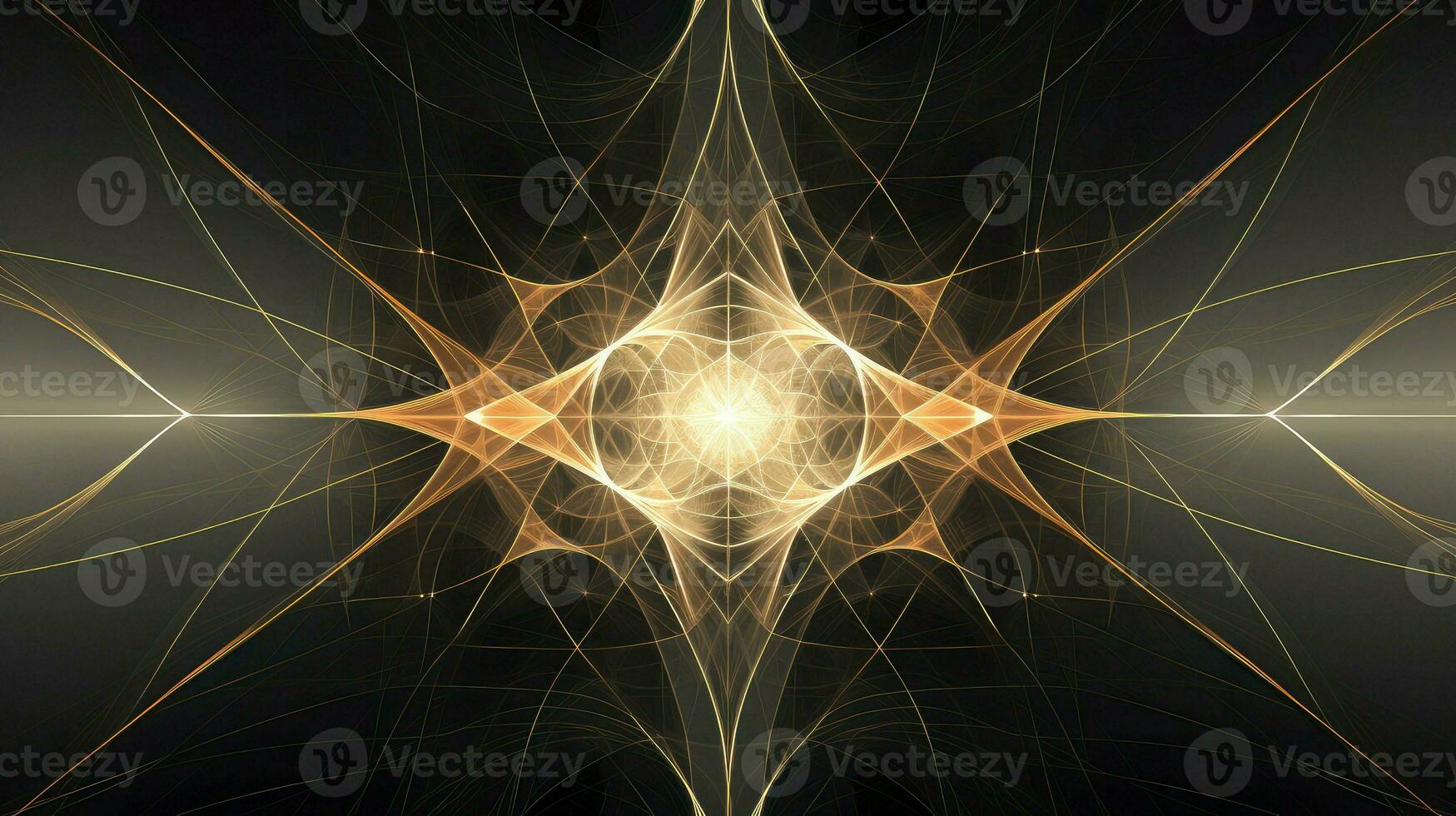 gothcore wireframe symmetry composition ai generated photo