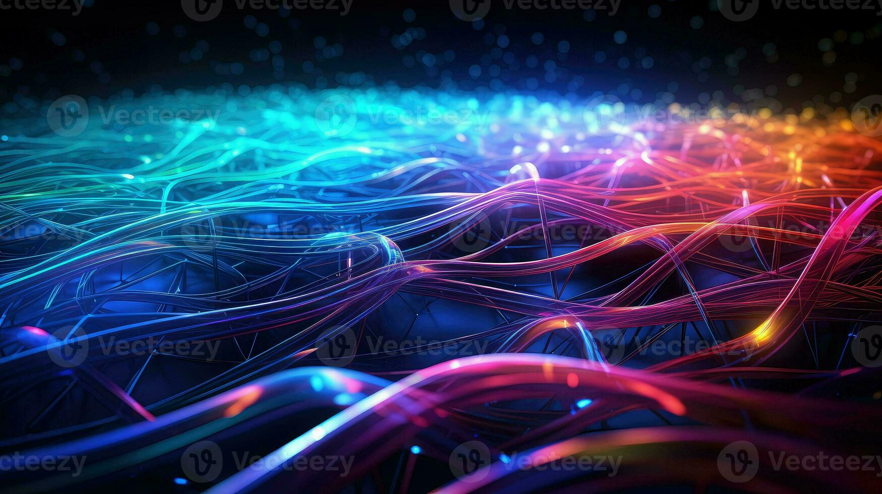 information high tech data ai generated photo