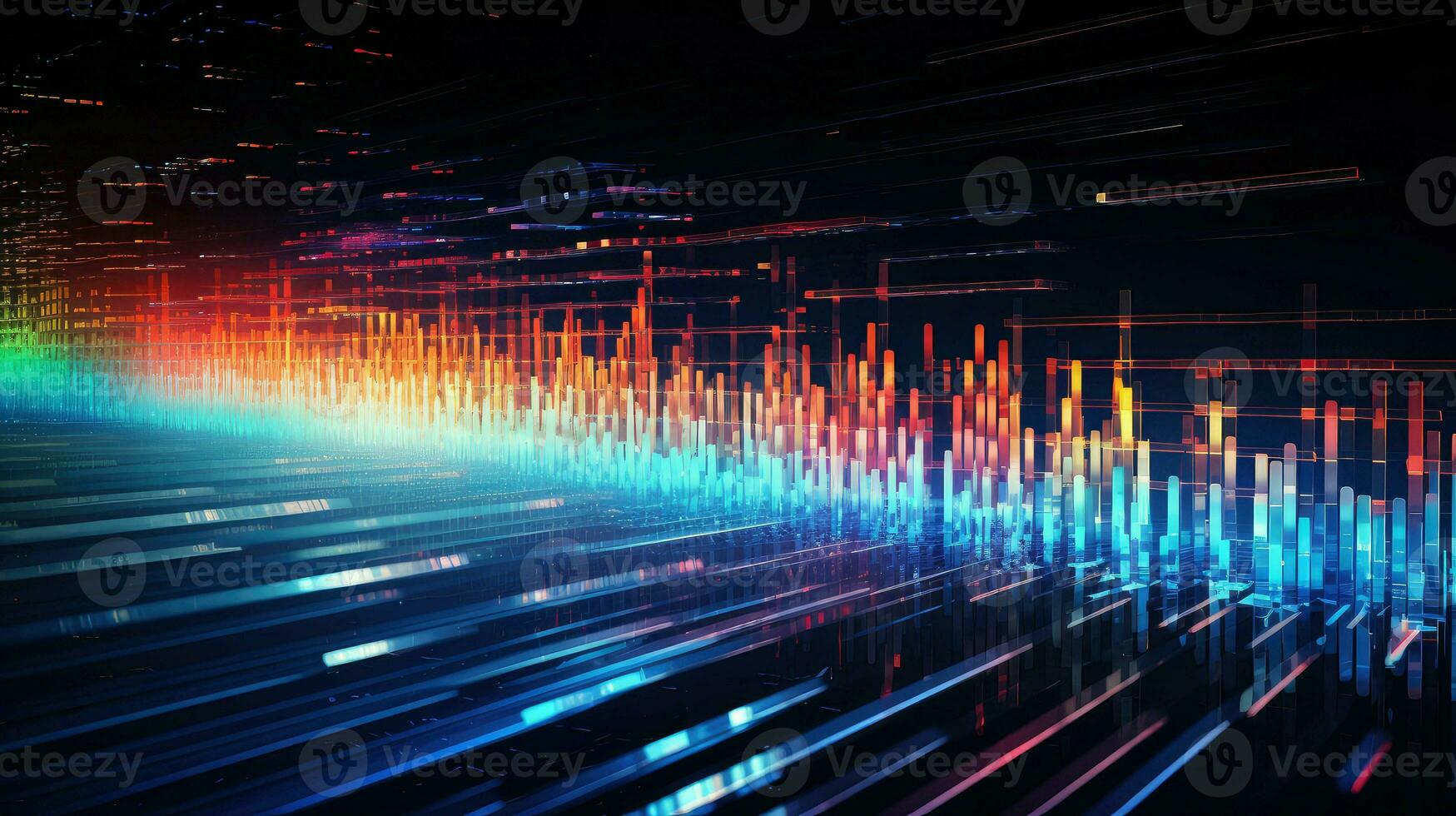 analysis dynamic data sorting ai generated photo