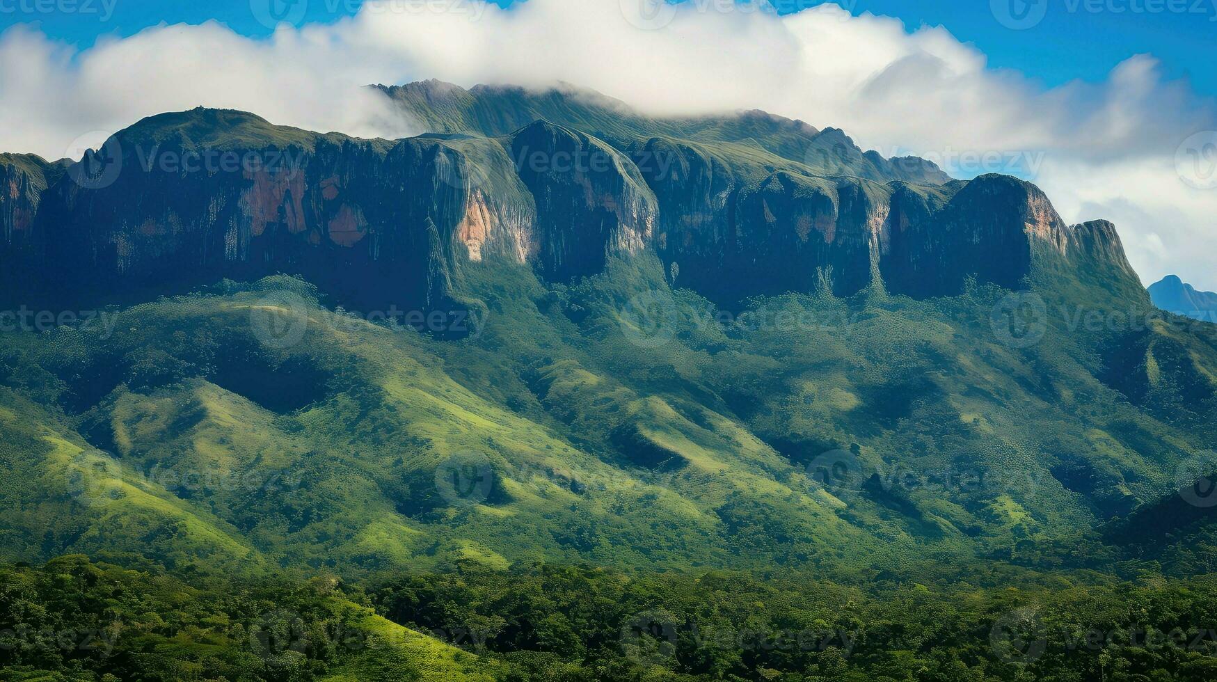 colibri venezolano tepuyes mesa ai generado foto