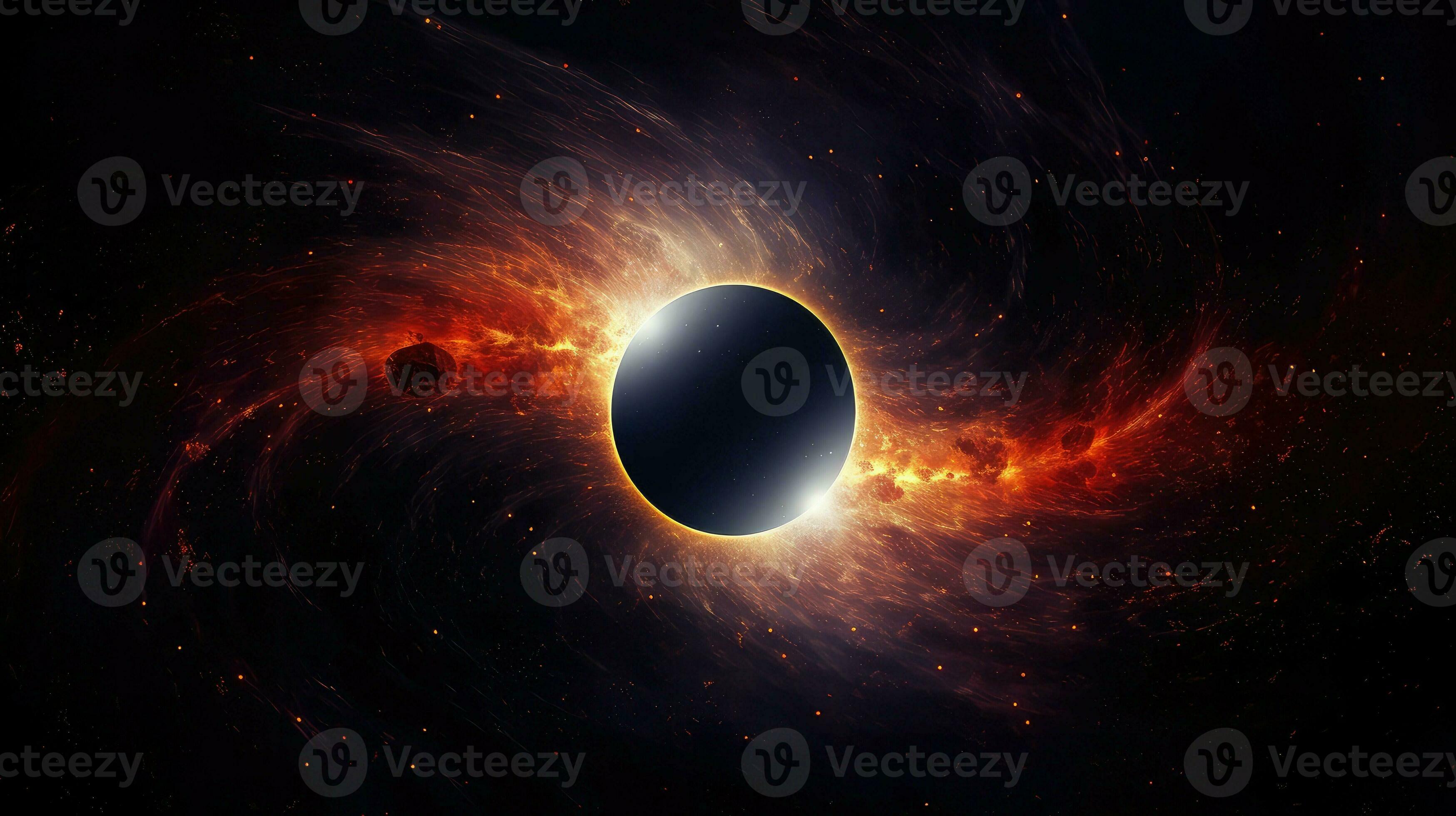 sun celestial eclipse abstract ai generated 29109952 Stock Photo at