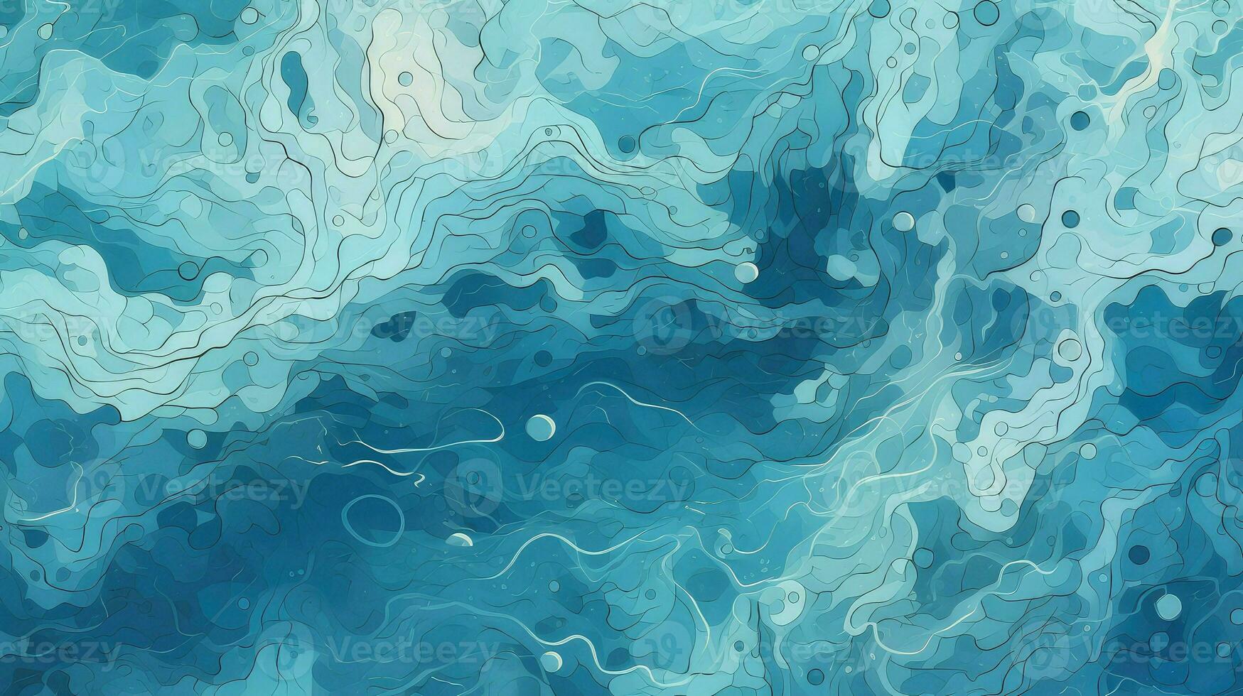 background underwater cartography abstract ai generated photo