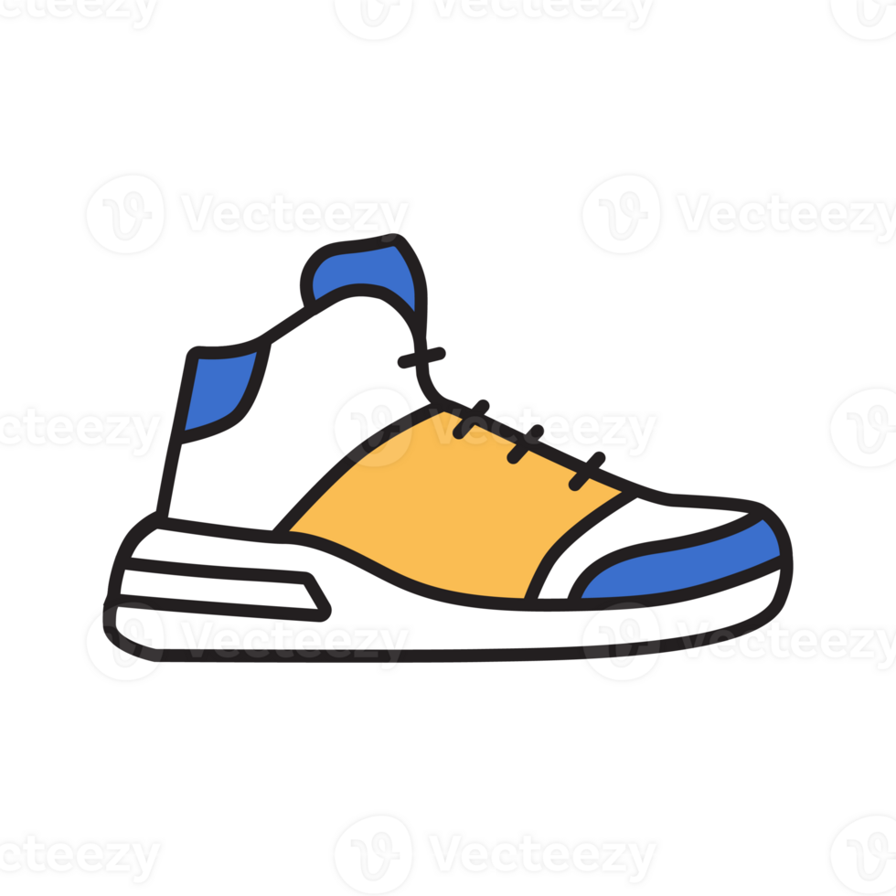 basketball shoe cartoon png