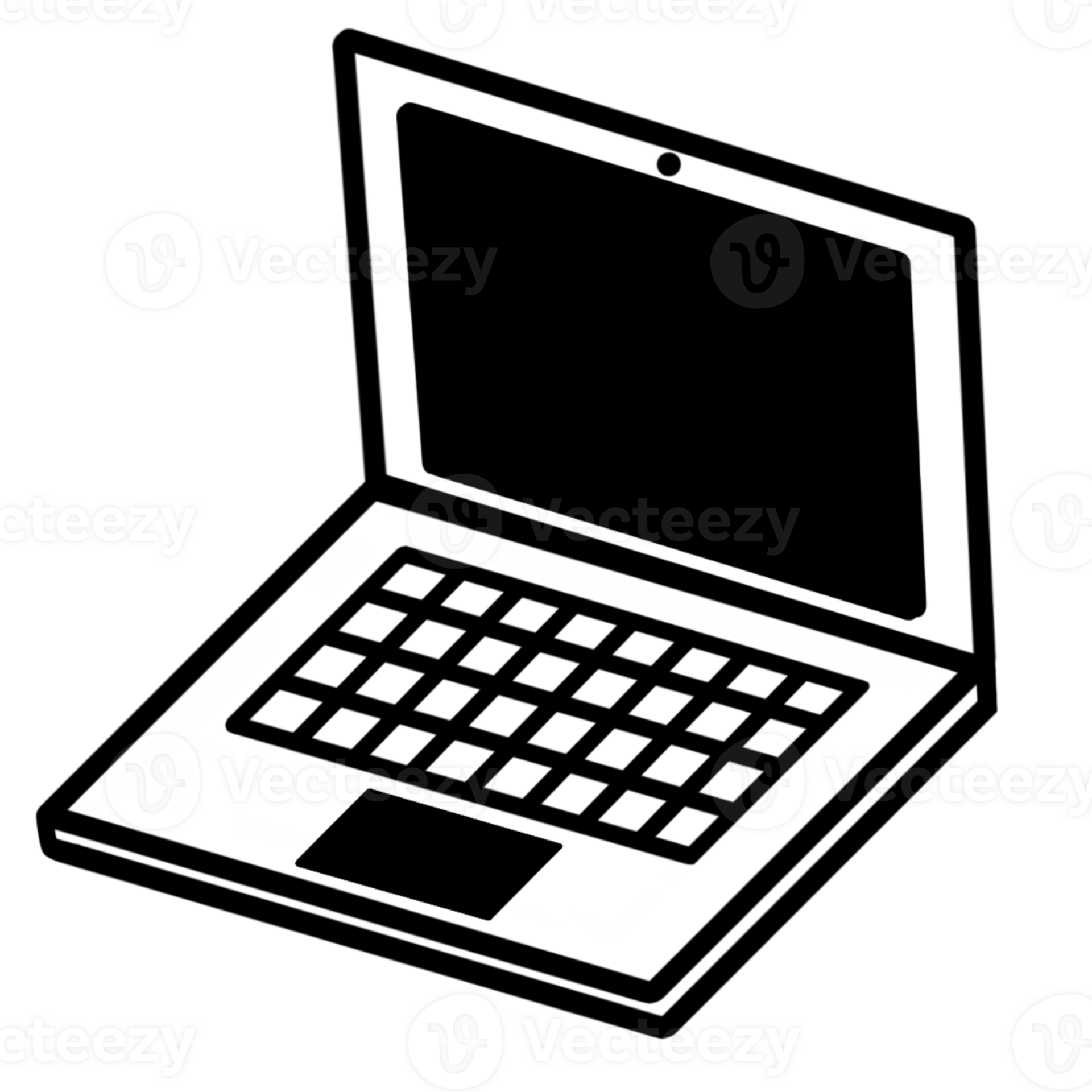 Doodles notebook computer, Doodle illustrations. 29110469 PNG