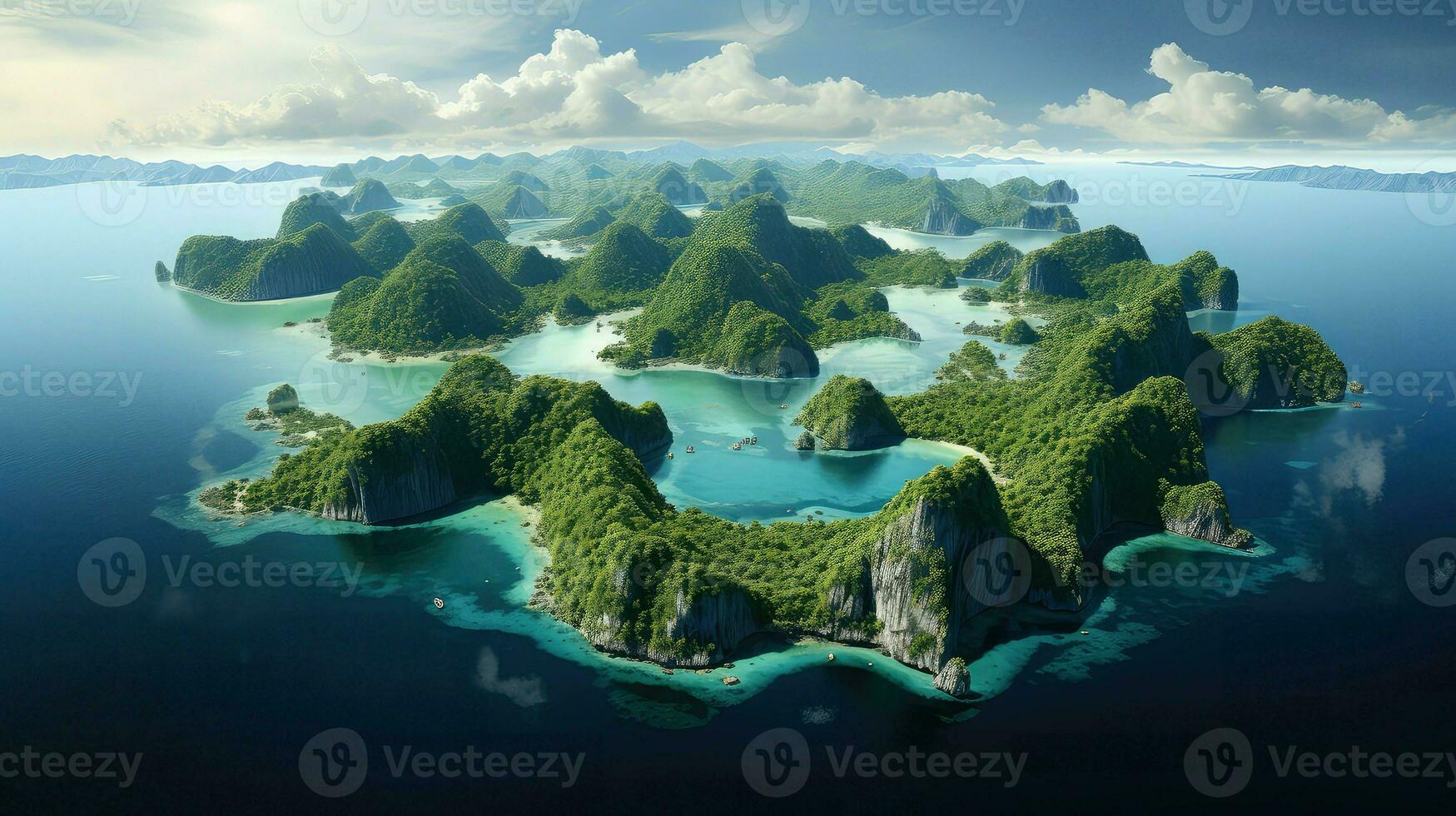 s philippine archipelago philippines ai generated 29110516 Stock Photo