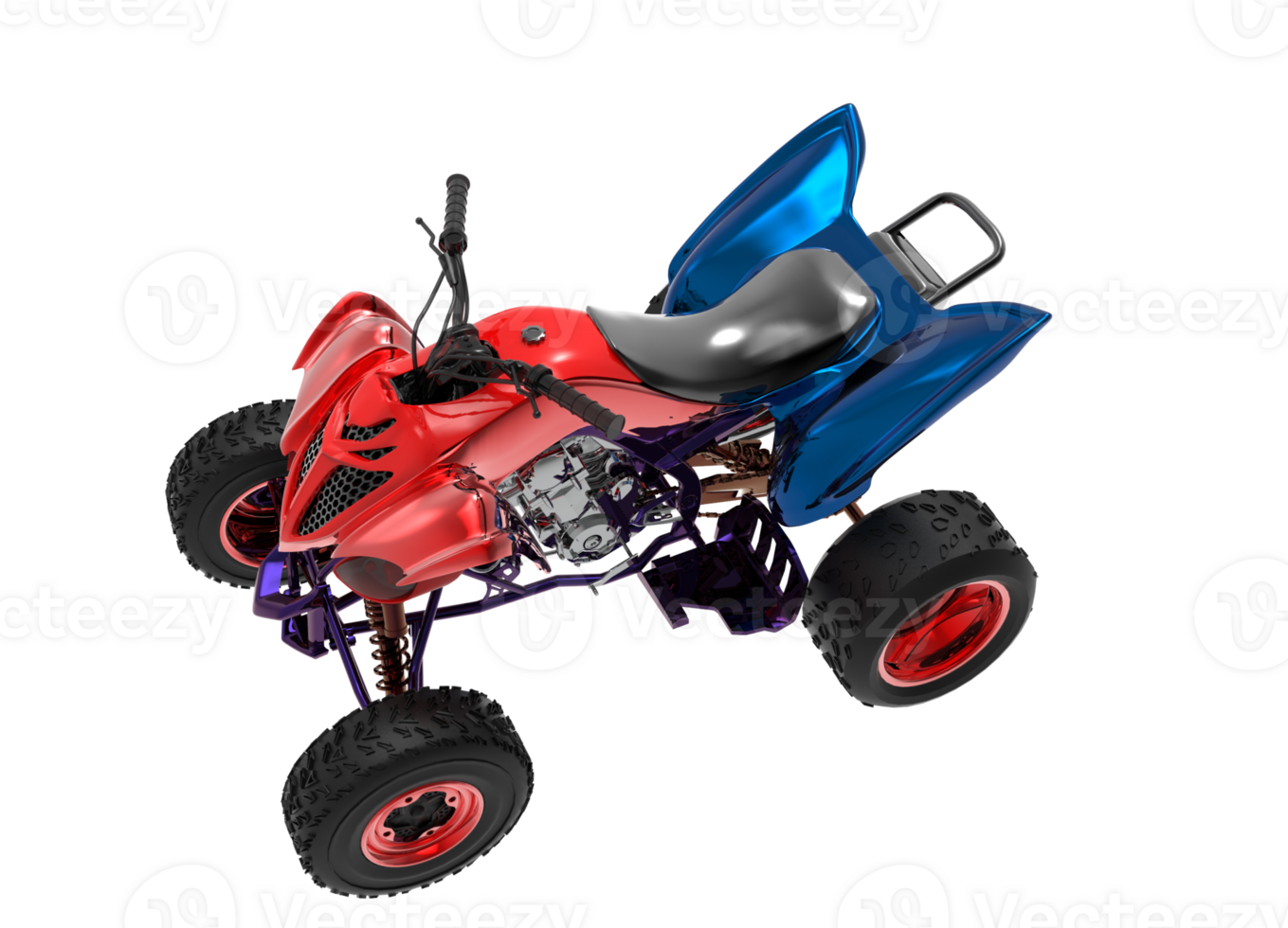 quad bike race isolated 29110664 PNG