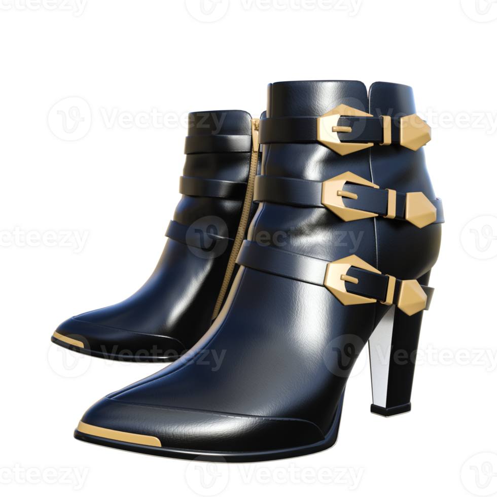 female boots isolated png