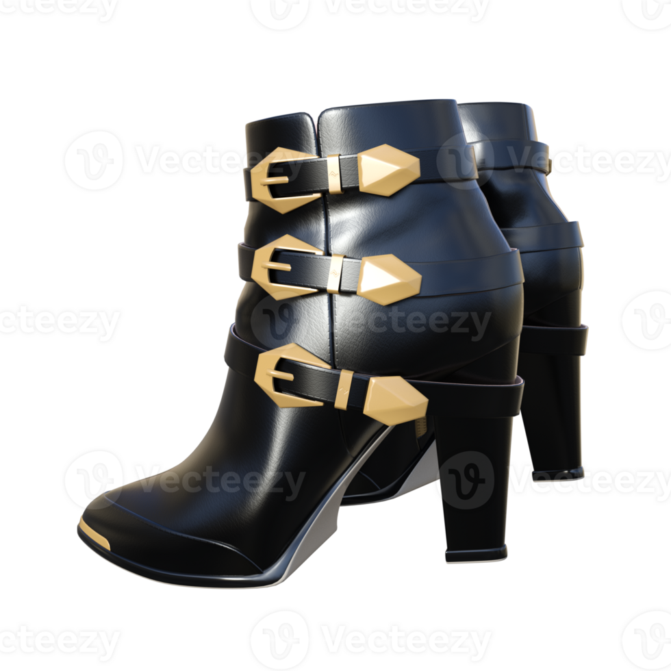 female boots isolated png