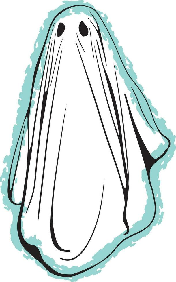 Halloween Spooky Ghost vector