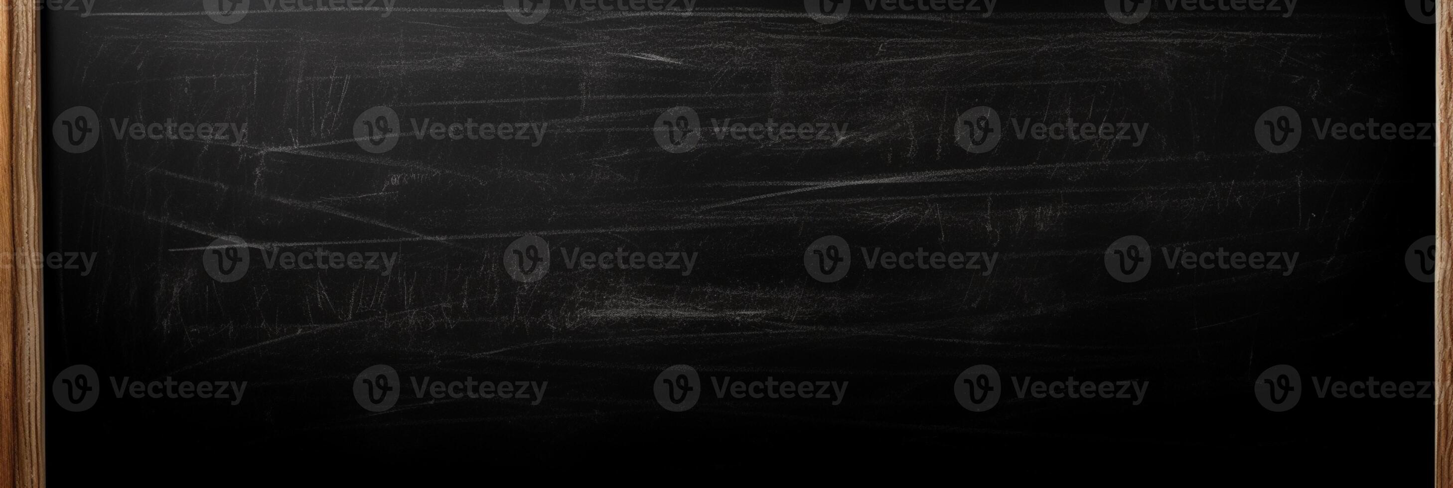 Explore the Beauty of Contrast - Chalk Stained Blackboard on Blackboard Background. , photo