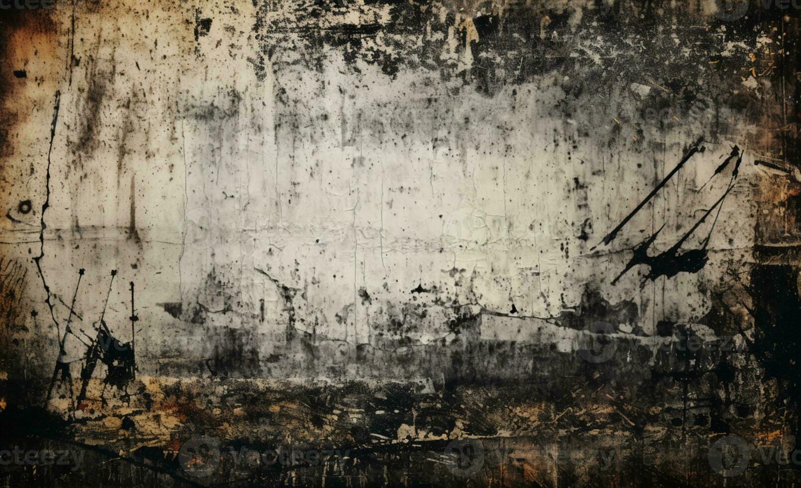 Urban Grunge Background - Gray Wall Texture with Rough Feel and Streetwise Atmosphere. Grunge wall texture background. Metropolis Grunge . Grunge hardness - abstract background with rough structure. photo