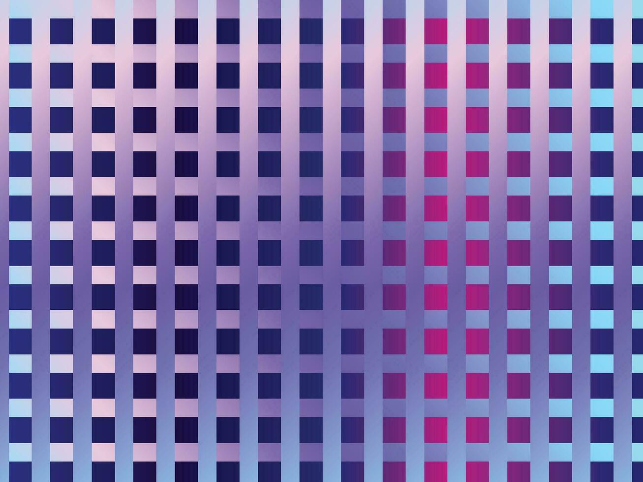 Gradient grid blue, purple, and pink colored decorative vector background illustration isolated on landscape horizontal template design. Simple concept poster wallpaper backdrop.