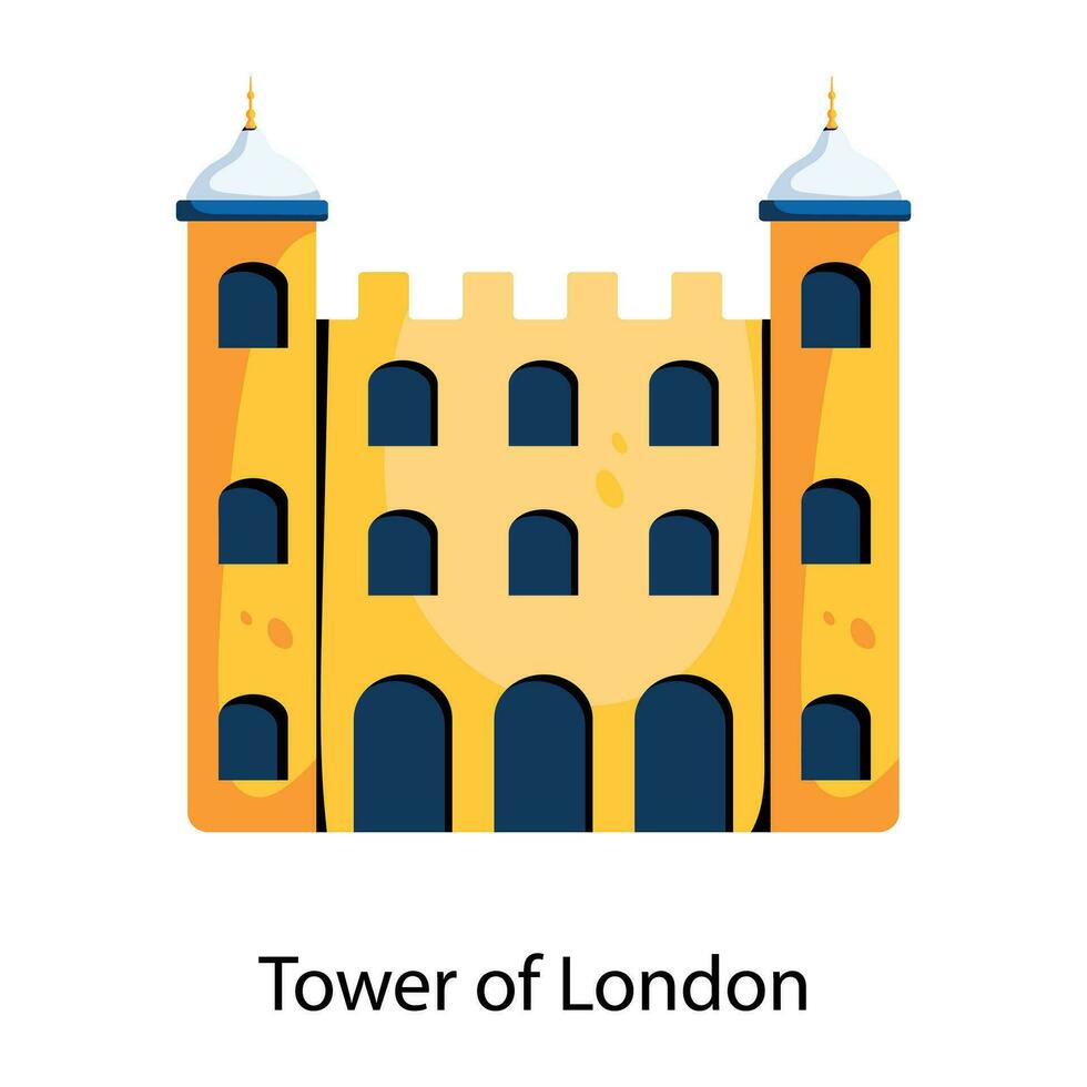 Tower of London vector