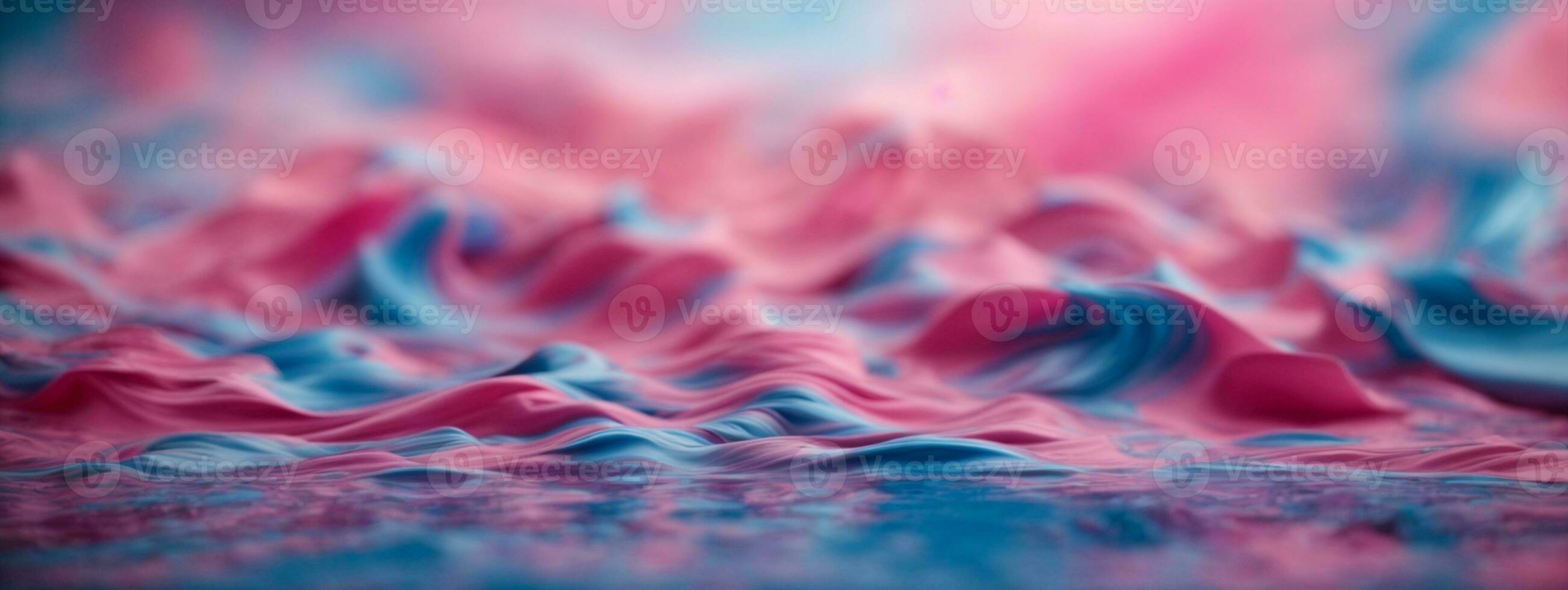 blue pink blur abstract background. AI generated photo