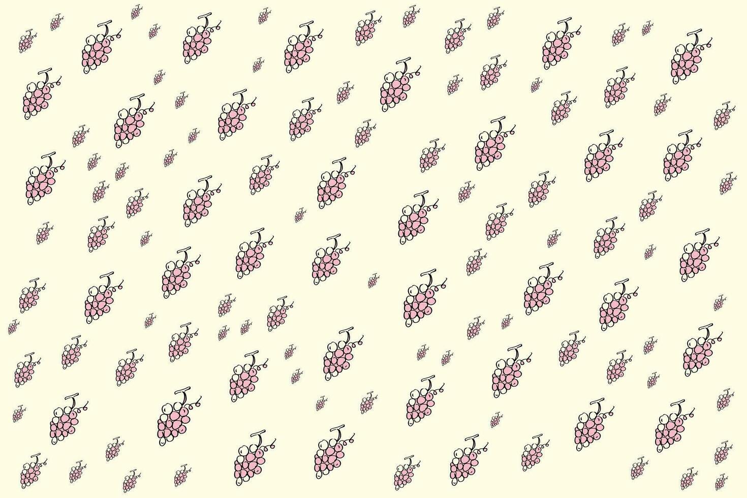 pattern with fruit vector