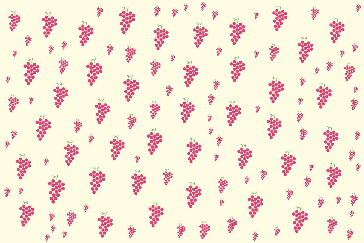 pattern with fruit vector