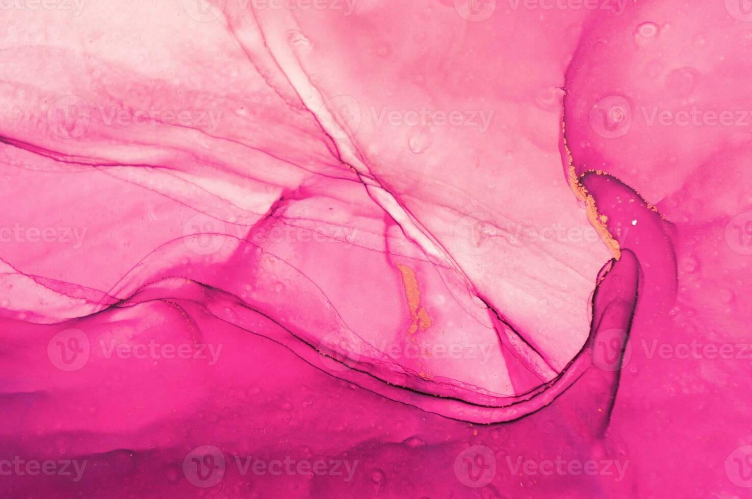 Alcohol ink sea texture. Abstract ocean art. Natural Luxury. Style incorporates the swirls of marble or the ripples of agate. Very beautiful red paint. photo