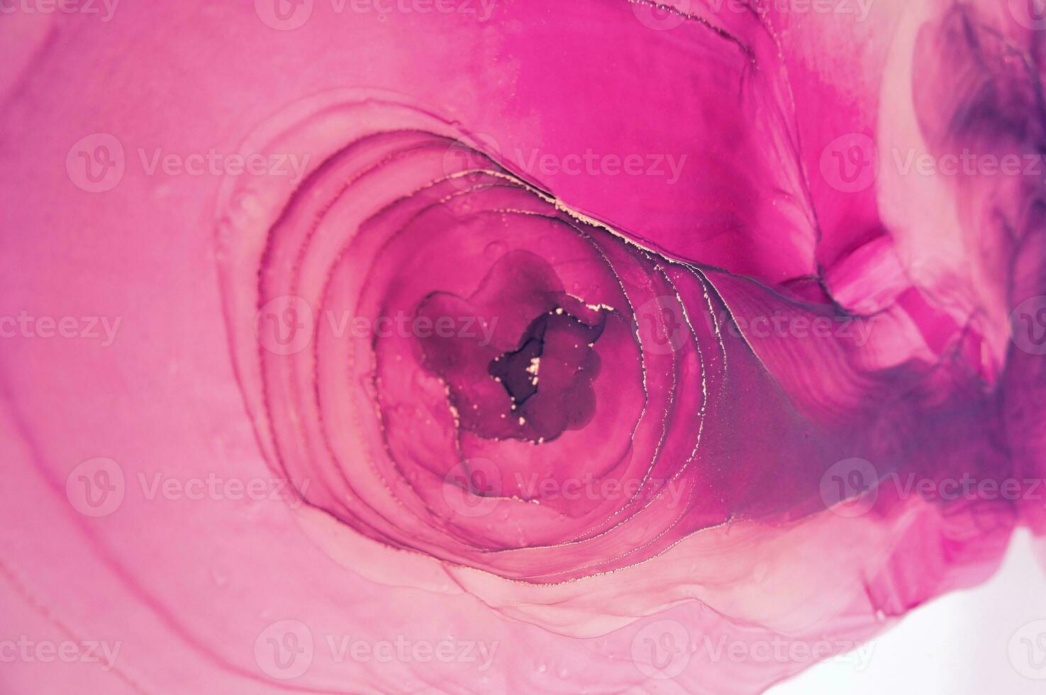 Alcohol ink sea texture. Abstract ocean art. Natural Luxury. Style incorporates the swirls of marble or the ripples of agate. Very beautiful red paint. photo