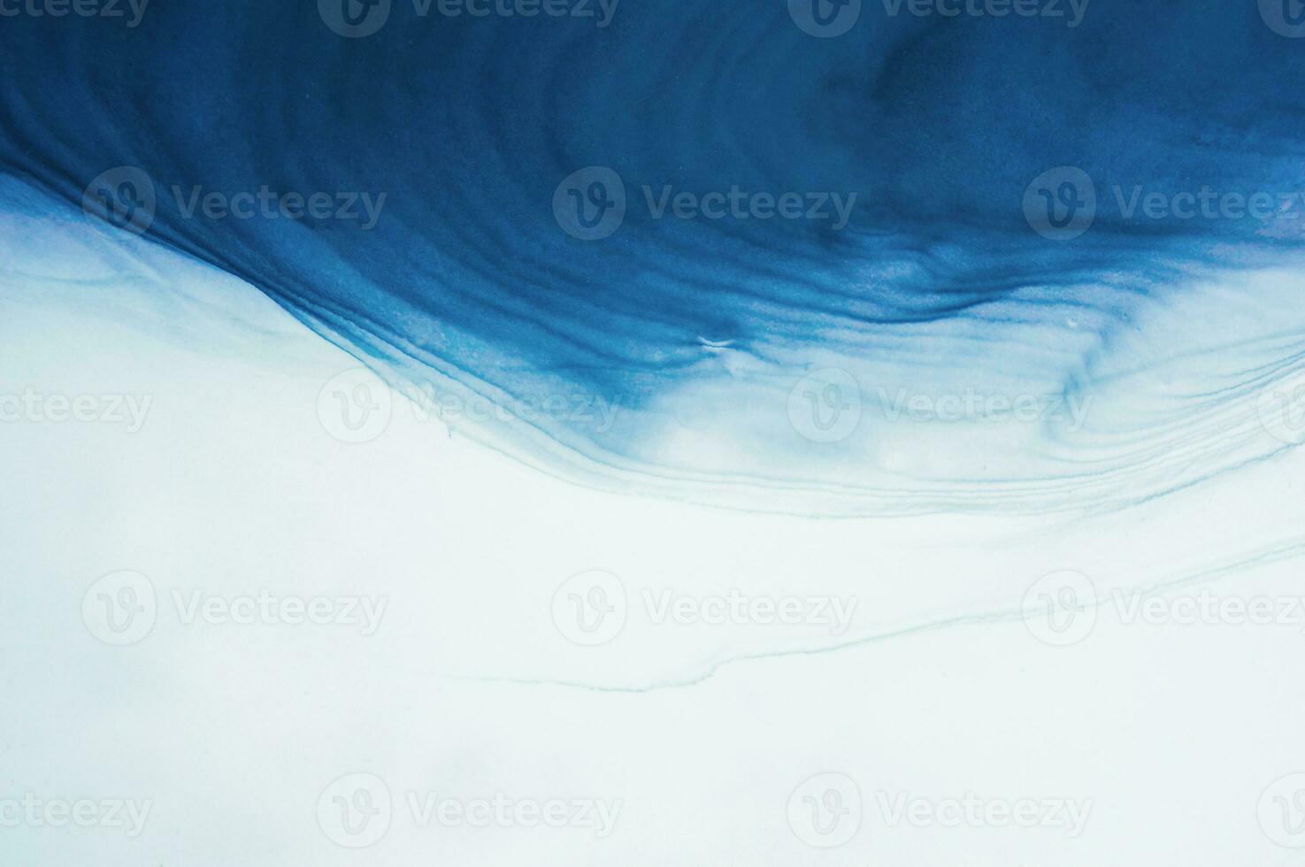 Alcohol ink sea texture. Contemporary art. Spots of oil paint. Abstract art background. Multicolored bright texture. Fragment of artwork. Modern art. Inspired by the sky, as well as steam and smoke. photo
