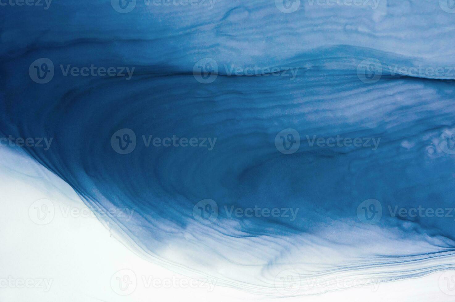 Alcohol ink sea texture. Contemporary art. Spots of oil paint. Abstract art background. Multicolored bright texture. Fragment of artwork. Modern art. Inspired by the sky, as well as steam and smoke. photo