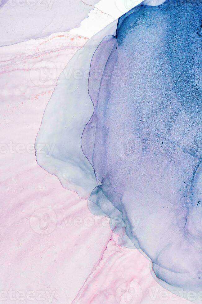 Alcohol ink. Style incorporates the swirls of marble or the ripples of agate. Abstract painting, can be used as a trendy background for wallpapers, posters, cards, invitations, websites. photo