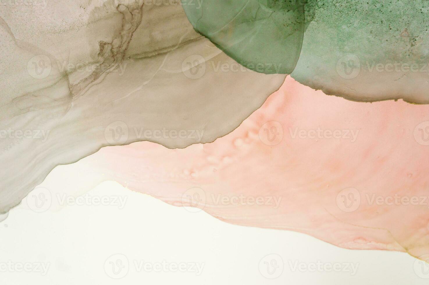 Alcohol ink. Style incorporates the swirls of marble or the ripples of agate. Abstract painting, can be used as a trendy background for wallpapers, posters, cards, invitations, websites. photo