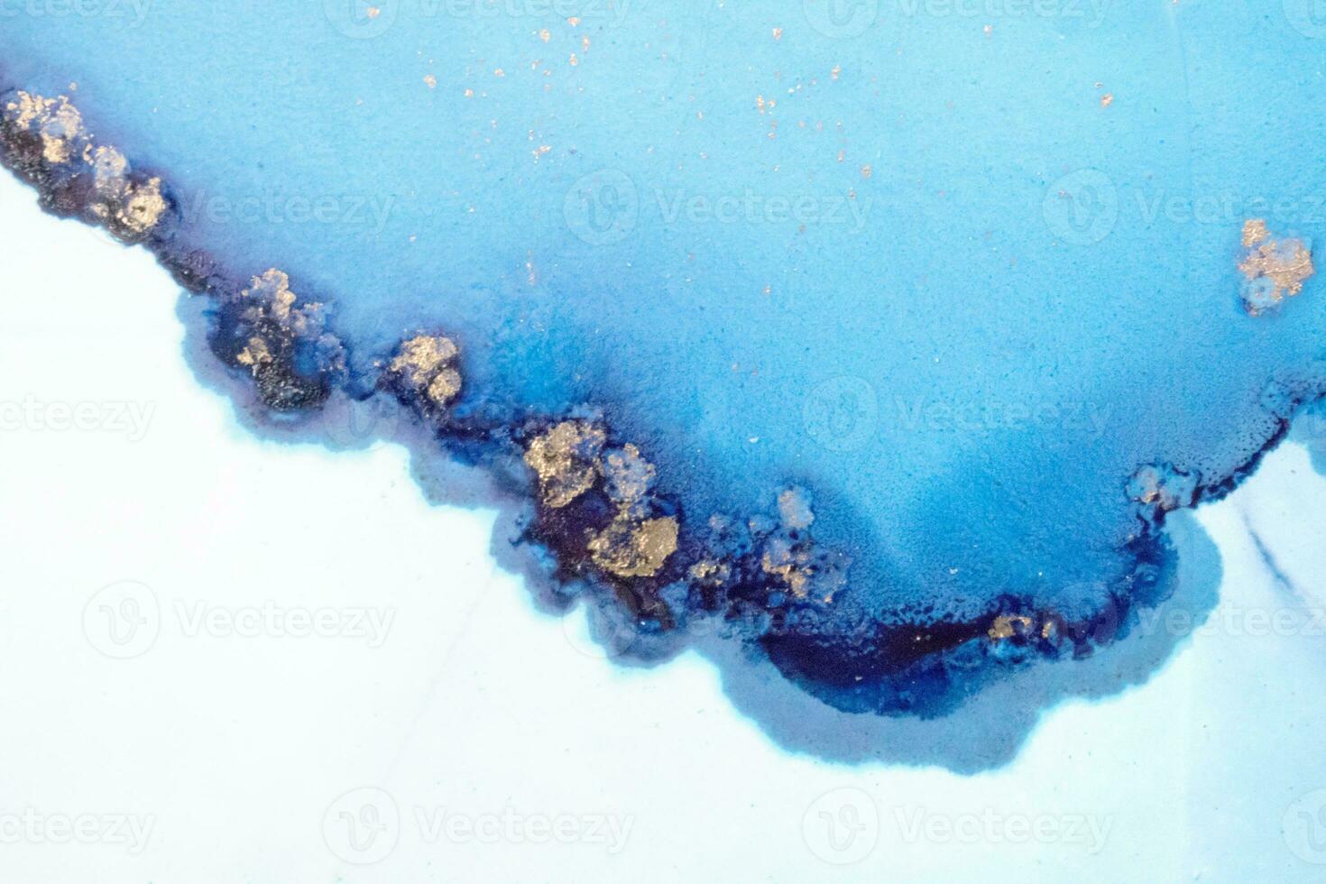 Part of original alcohol ink painting. Modern art. Abstract colorful background, wallpaper. Marble texture. Fluid Art for modern banners, ethereal graphic design. photo