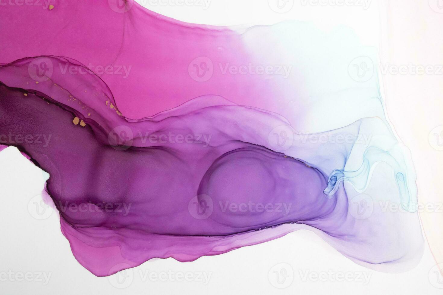 Part of original alcohol ink painting. Modern art. Abstract colorful background, wallpaper. Marble texture. Fluid Art for modern banners, ethereal graphic design. photo