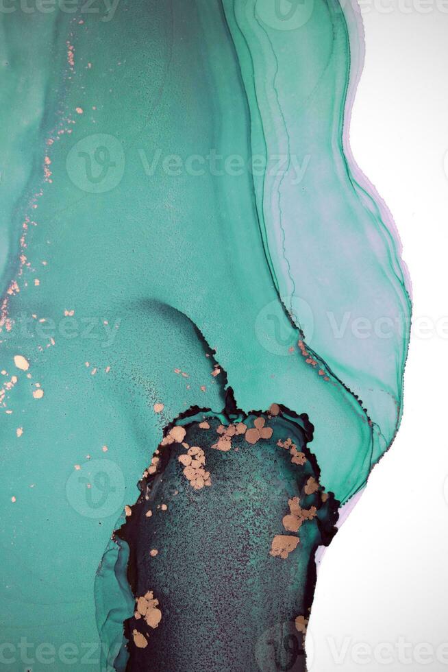 Abstract texture. Modern artwork background. Fluid Art. Unusual trendy background for poster, card, invitation. Contemporary art. Ink, paint, abstract. Closeup of the painting. High quality details. photo