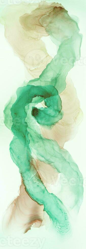 Alcohol ink. Style incorporates the swirls of marble or the ripples of agate. Abstract painting, can be used as a trendy background for wallpapers, posters, cards, invitations, websites. photo