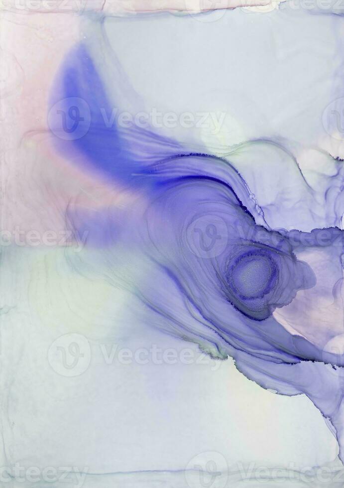 Alcohol ink. Style incorporates the swirls of marble or the ripples of agate. Abstract painting, can be used as a trendy background for wallpapers, posters, cards, invitations, websites. photo