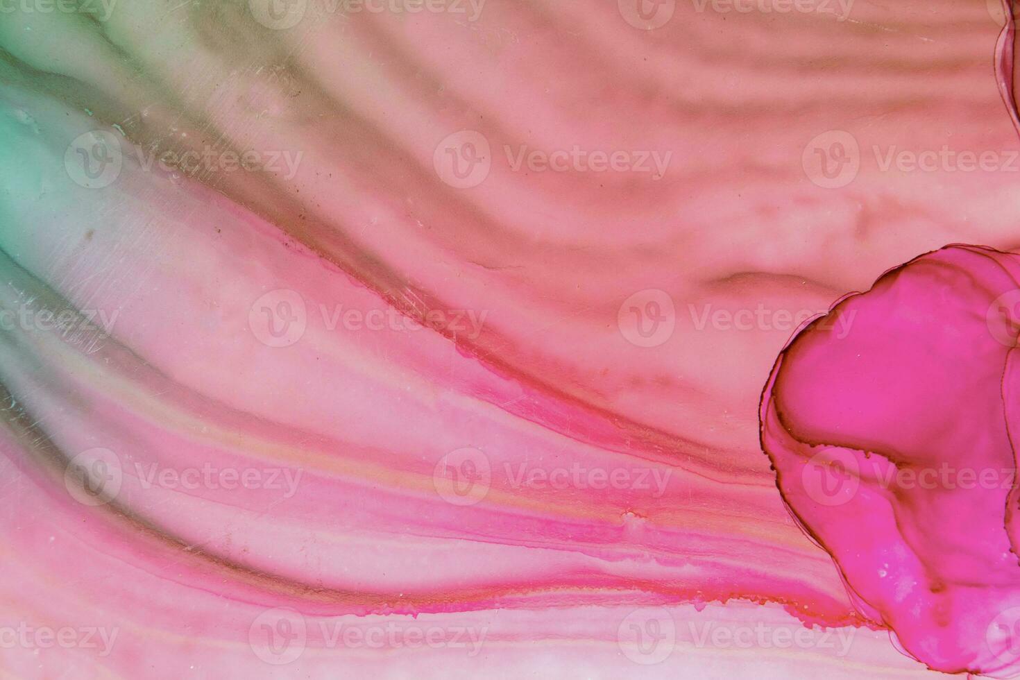 Alcohol ink. Artistic bright splash. Liquid artwork. Purple marble texture. Abstract ethereal swirl. Contemporary art. Abstract art background. Multicolored bright texture. Sophisticated illustration. photo