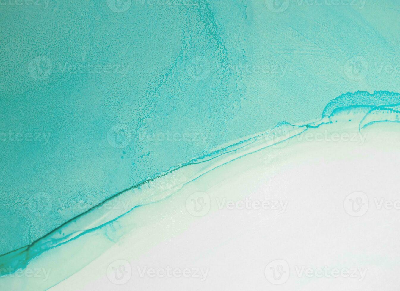 Alcohol ink sea texture. Contemporary art. Abstract art background. Multicolored bright texture. Fragment of artwork. Modern art. Inspired by the sky, as well as steam and smoke. Trendy wallpaper. photo