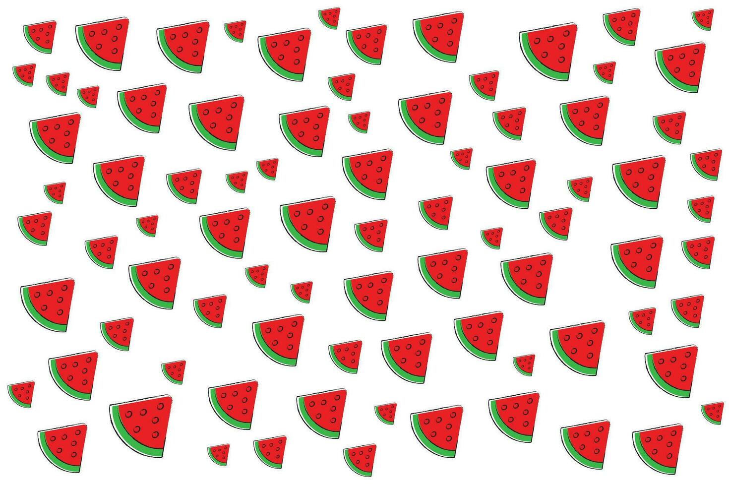 pattern with fruit vector