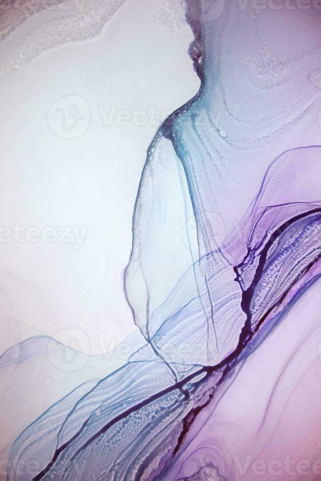 Alcohol ink. Style incorporates the swirls of marble or the ripples of agate. Abstract painting, can be used as a trendy background for wallpapers, posters, cards, invitations, websites. photo