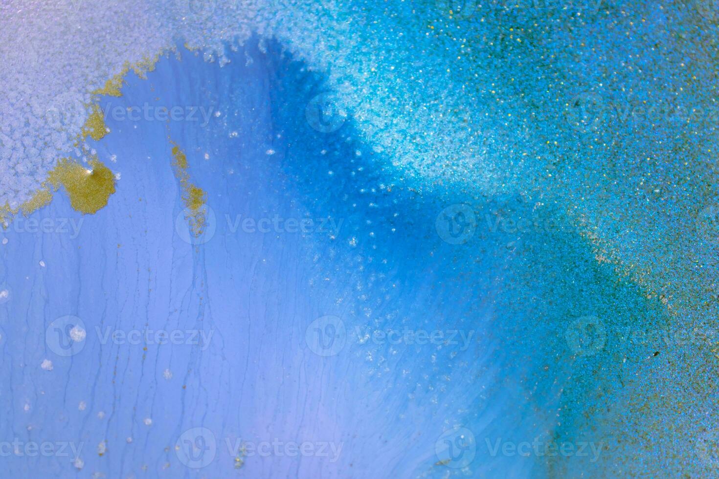 The picture is painted in alcohol ink. Creative abstract artwork made with translucent ink colors. Trendy wallpaper. Abstract painting, can be used as a background for wallpapers, posters, websites. photo